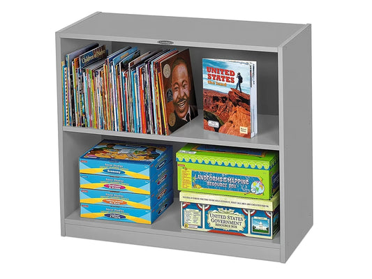 Flex-Space 2-Shelf All-Purpose Storage Unit - Gray - US 3090