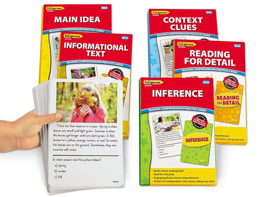 Comprehension Skills Practice Cards - Gr. 1-2 - US 6136