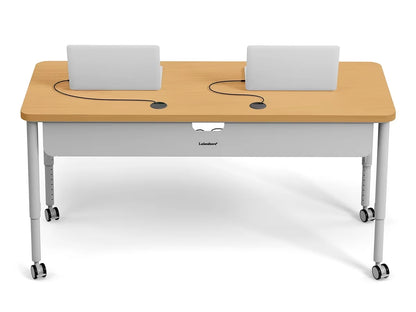 Modern Edge Mobile Media Table - US 9366