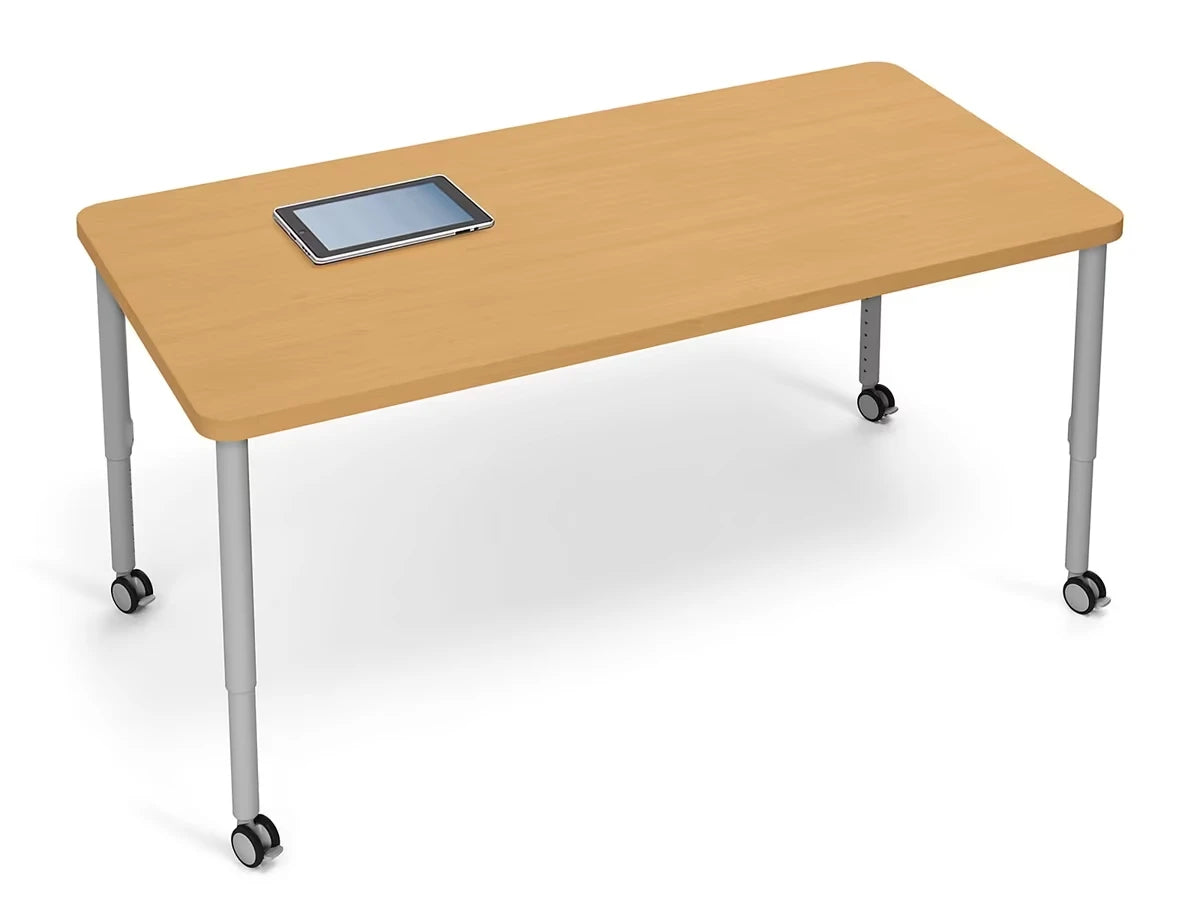Modern Edge Mobile Rectangular Tables - US 5447