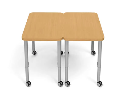 Modern Edge Mobile Student Desks with Book Box - US 8045