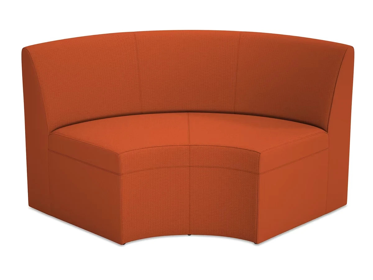 Modern Edge Modular Curved Couch - US 9839