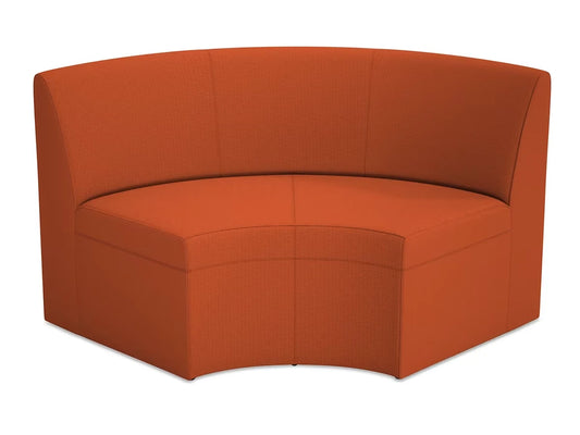 Modern Edge Modular Curved Couch - US 9839