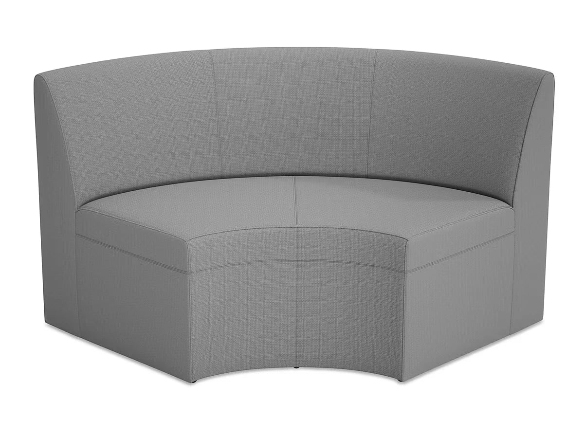 Modern Edge Modular Curved Couch - US 9839