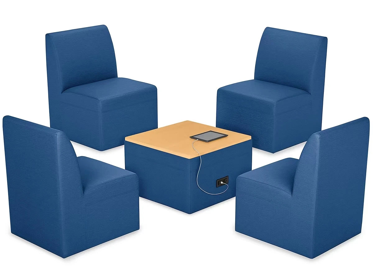 Modern Edge Chair & Powered Table Zone - US 2352