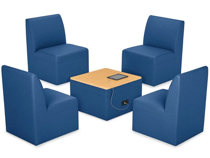 Modern Edge Chair & Powered Table Zone - US 2352
