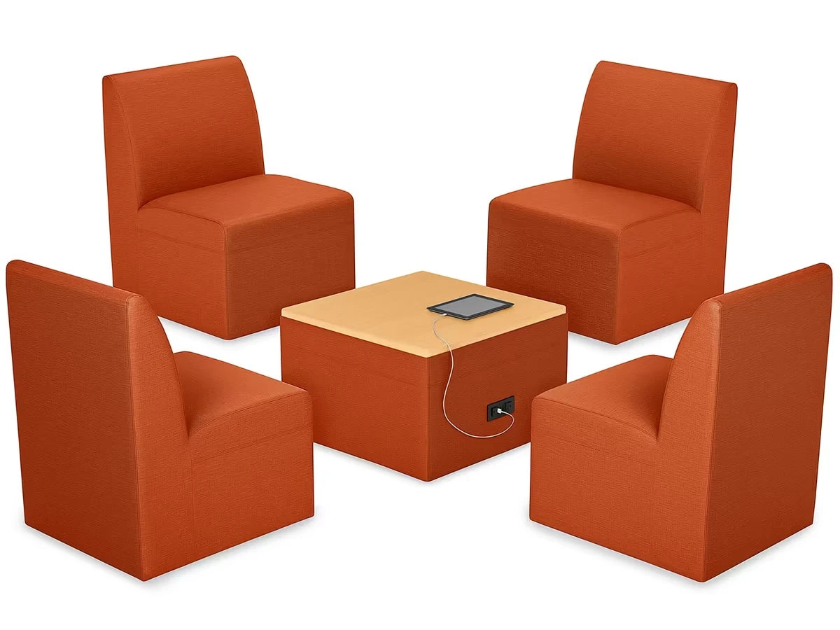 Modern Edge Chair & Powered Table Zone - US 2352