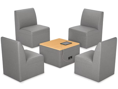 Modern Edge Chair & Powered Table Zone - US 2352
