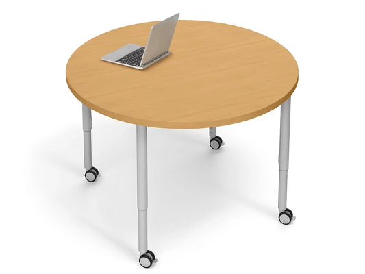 Modern Edge Mobile Round Tables - US 3028