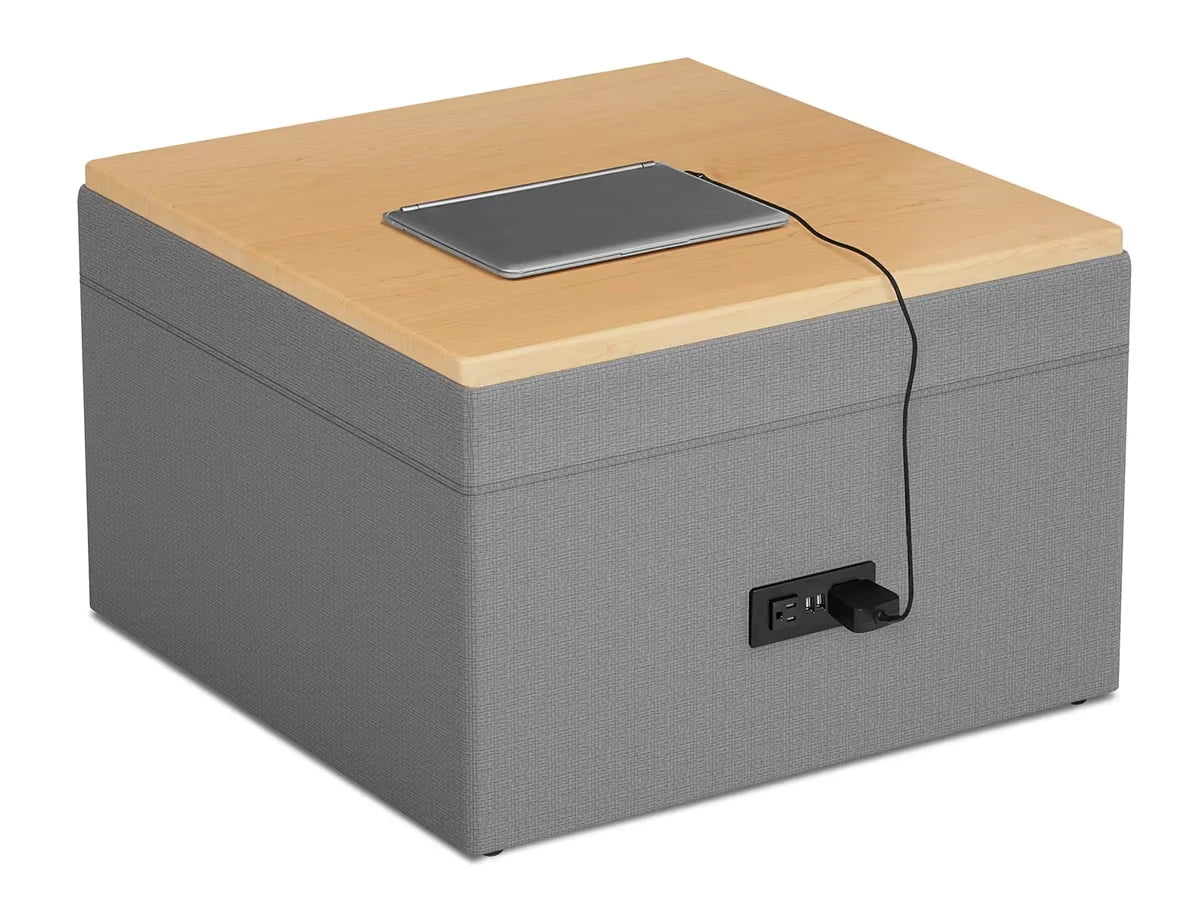 Modern Edge Modular Table with Power - US 5560