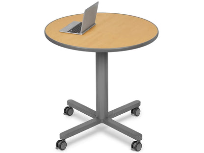 Flex-Space Mobile Café Tables - Maple - US 8958