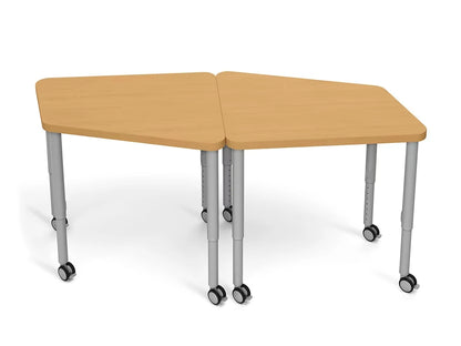 Modern Edge Mobile Mosaic Student Desk - US 7756