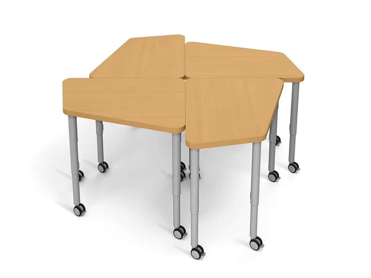 Modern Edge Mobile Mosaic Student Desk - US 7756
