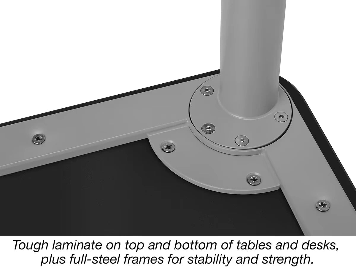 Modern Edge Mobile Standing-Height Science Table - US 8548