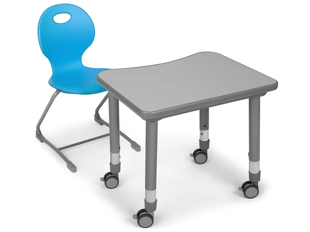 Flex-Space Ergo Bounce Chair and Desk Set - Gr. 4-12 - US 2862