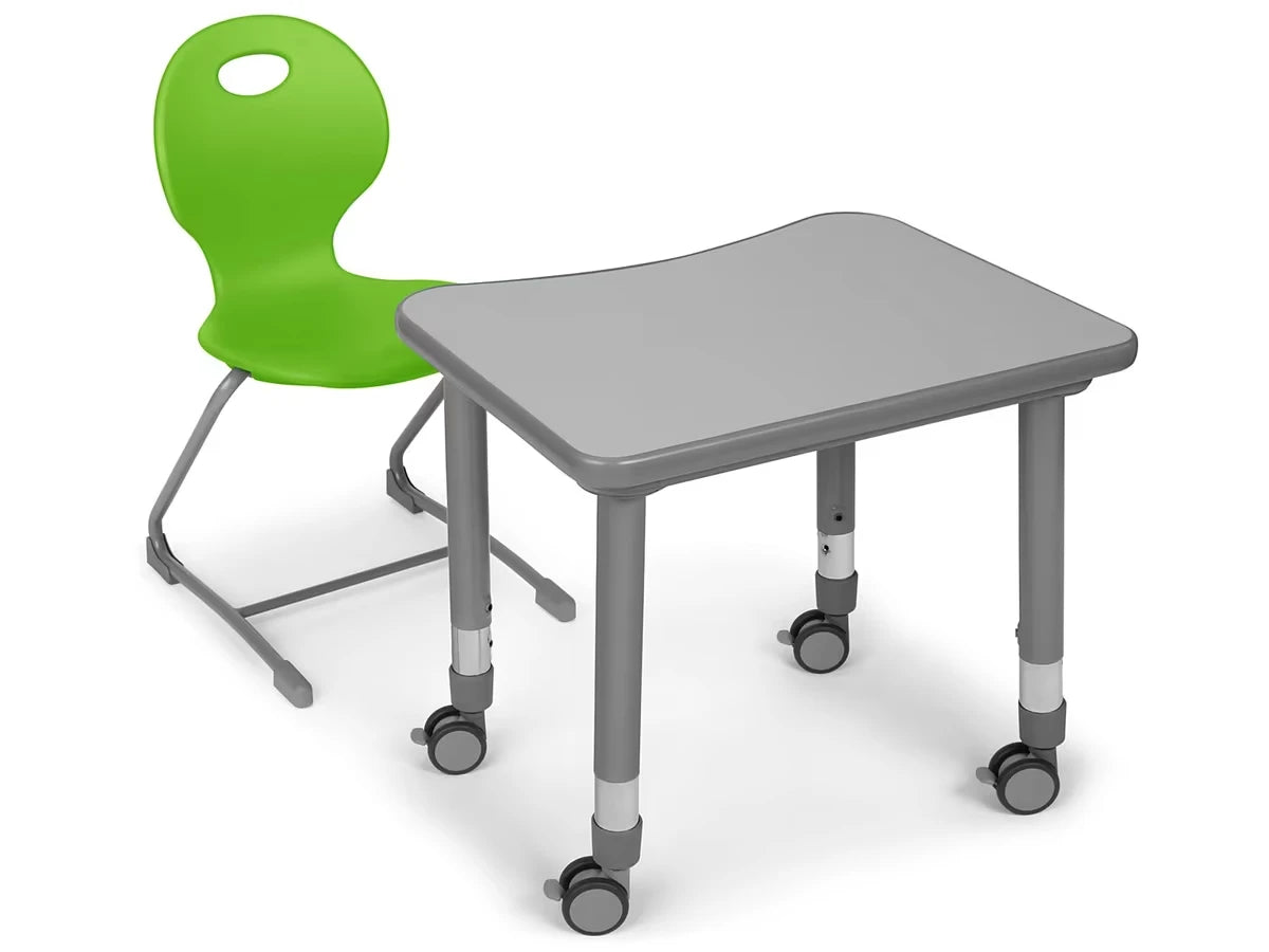 Flex-Space Ergo Bounce Chair and Desk Set - Gr. 4-12 - US 2862