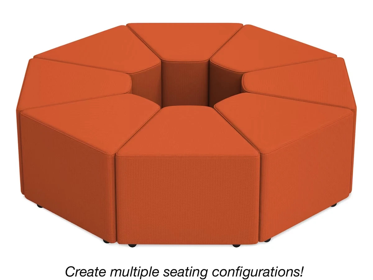 Modern Edge Mobile Wedge Lounge Seat - US 2624