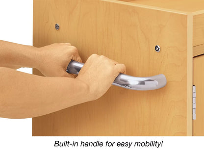 Heavy-Duty Mobile Teaching Cabinet - US 9261