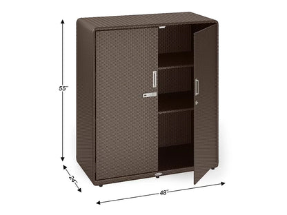 Outdoor Lockable Storage Cabinet - US 6339