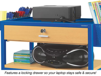 Mobile Media Cart - US 7376