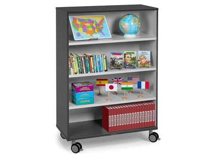 Modern Edge Mobile 4-Shelf All-Purpose Storage Unit - US 6472