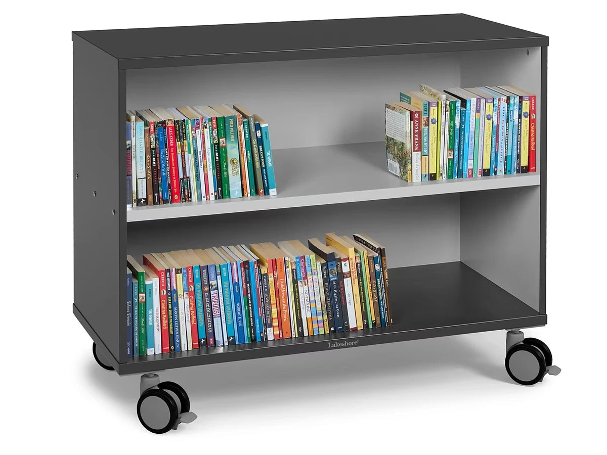 Modern Edge Mobile 2-Shelf All-Purpose Storage Unit - US 2659