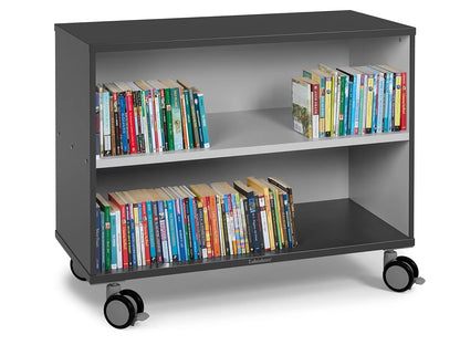 Modern Edge Mobile 2-Shelf All-Purpose Storage Unit - US 2659