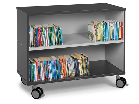 Modern Edge Mobile 2-Shelf All-Purpose Storage Unit - US 2659