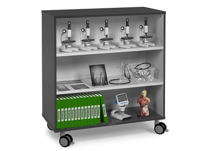 Modern Edge Mobile 3-Shelf All-Purpose Storage Unit - US 5296